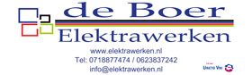 Bord De Boer Elektrawerken DEF